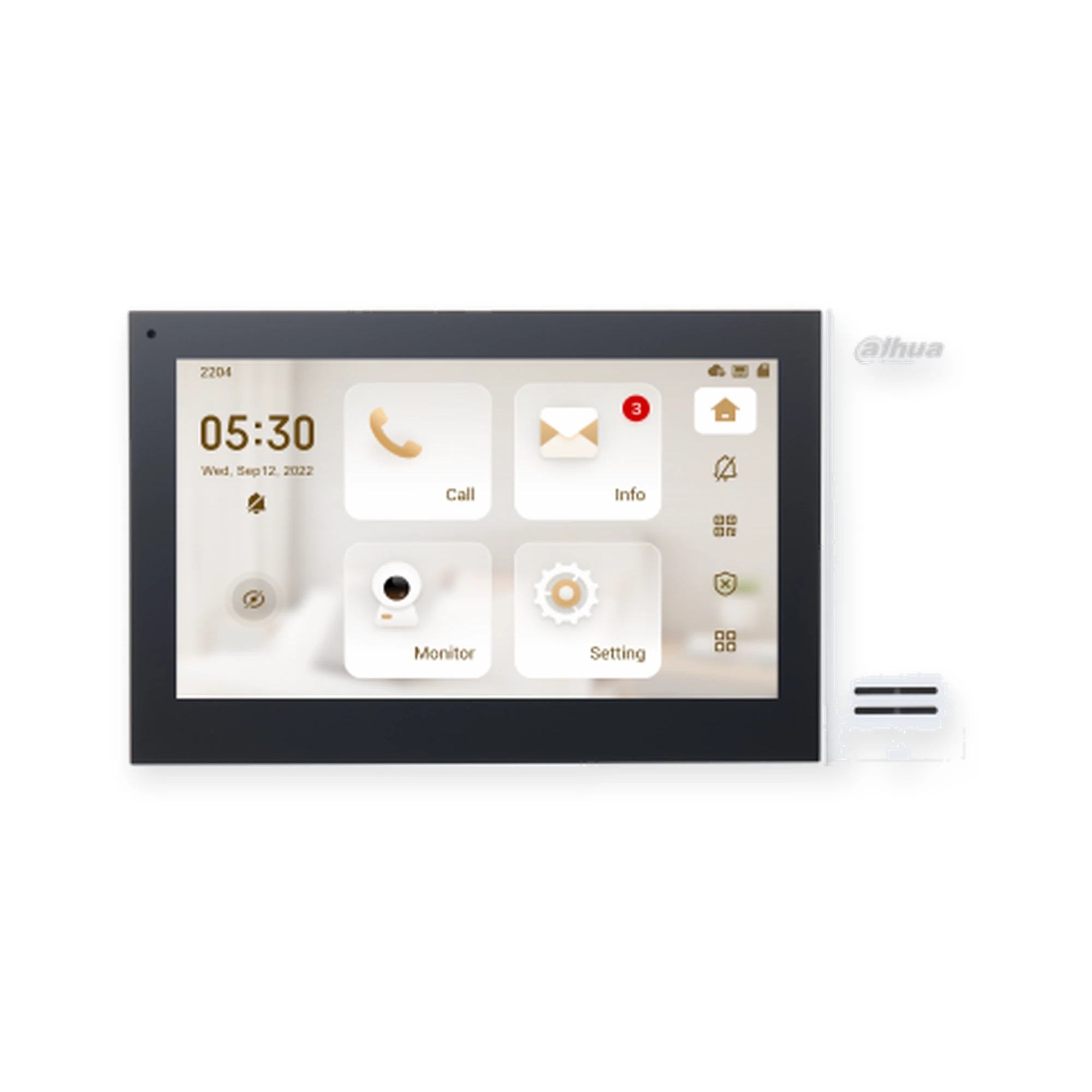 شاشة إنتركم Dahua VTH2421FB-P 7 بوصة IP PoE