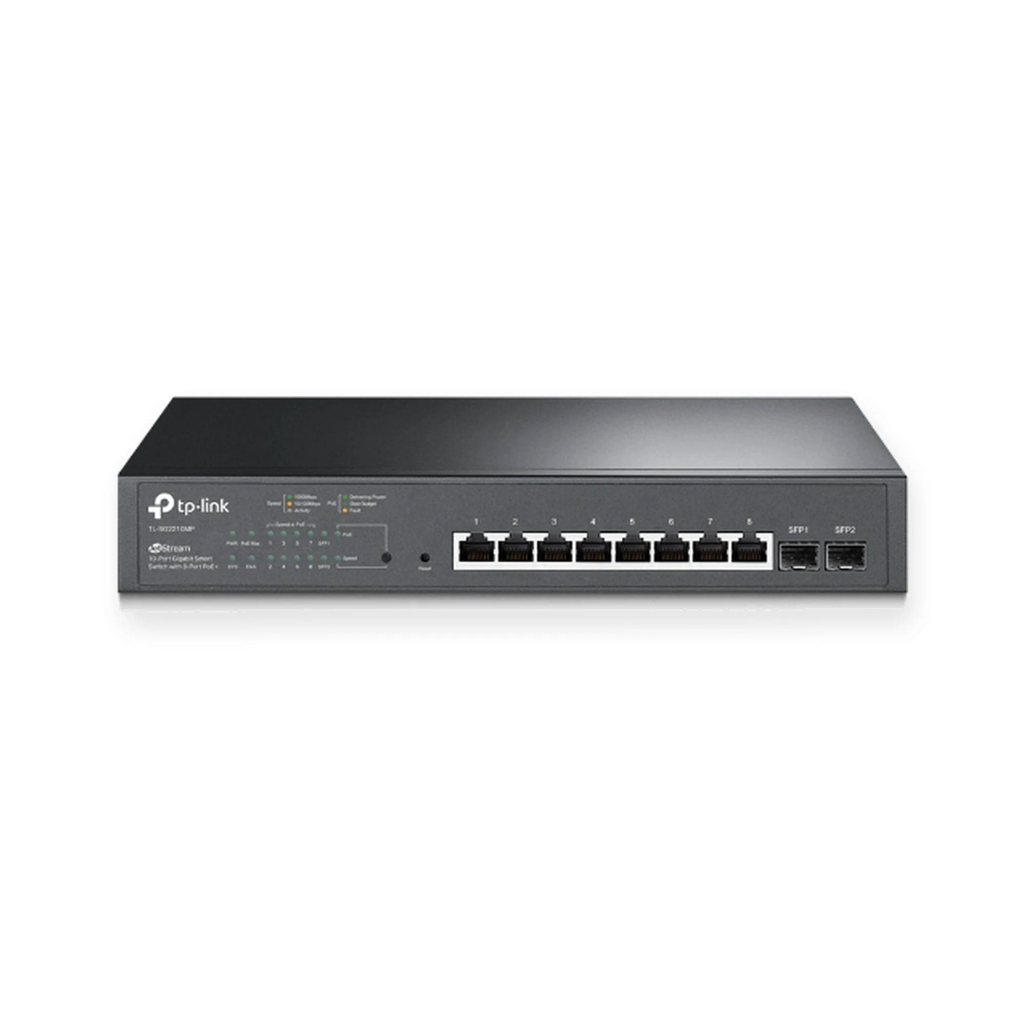 سويتش TP-Link Omada TL-SG2210MP 8 منافذ PoE+ و2 SFP